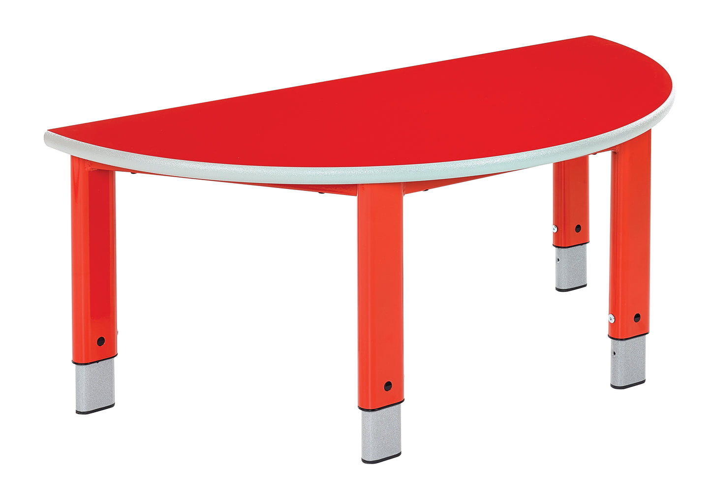 Height Adjustable Table:  Semi-Circular