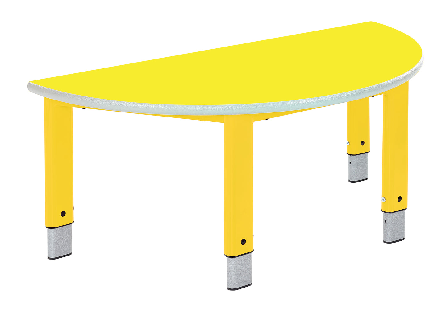 Height Adjustable Table:  Semi-Circular