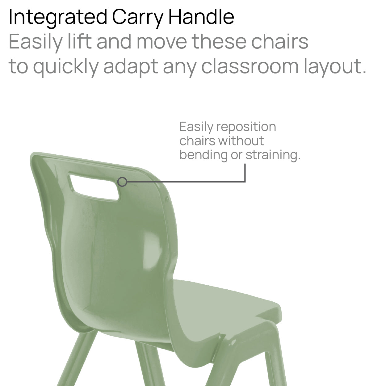 Titan One Piece Chair - Retold (fully Recycled material)