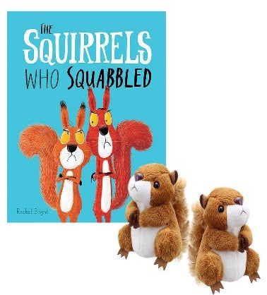 The Squirrels Who Squabbled Finger Puppet Book Set
