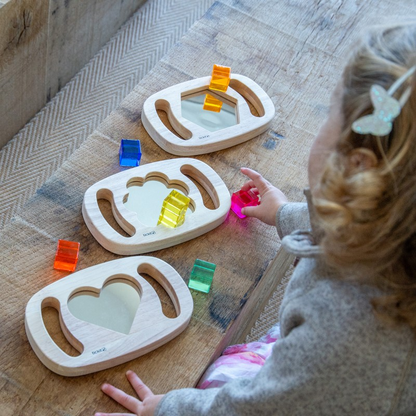 Easy Hold Shape Mirrors - Pk3