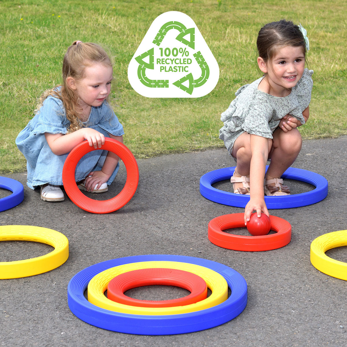 Giant Activity Rings – Chequered Fox