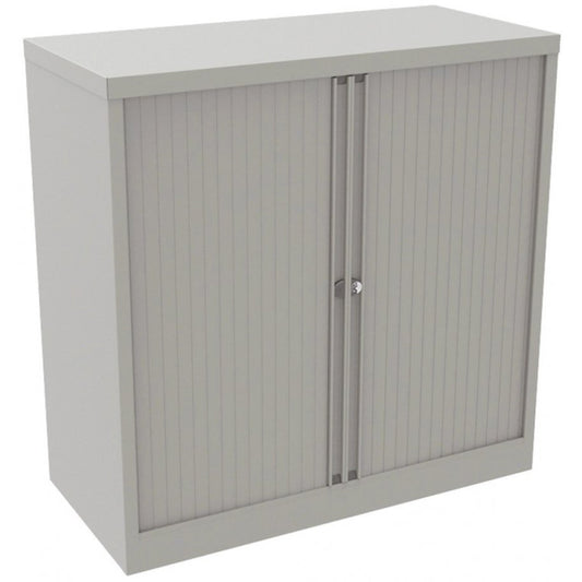 Bisley Essentials Steel Tambour with Side Open | 101.5 | Light Grey