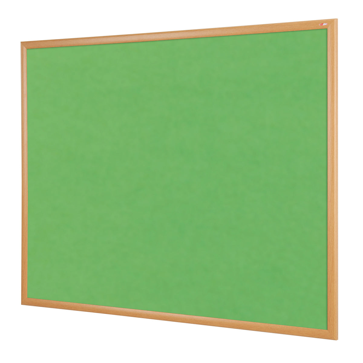Eco-Friendly ColourPlus Noticeboard - Light Oak Effect Frame