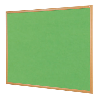 Eco-Friendly ColourPlus Noticeboard - Light Oak Effect Frame