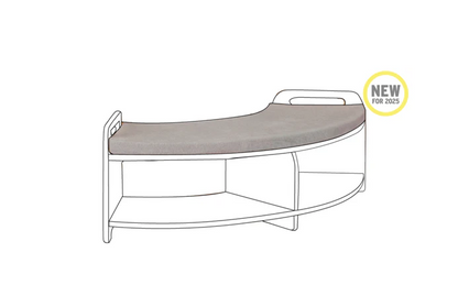 Millhouse Early Years Bench Cushion - Low 90 Degree Open Sweep