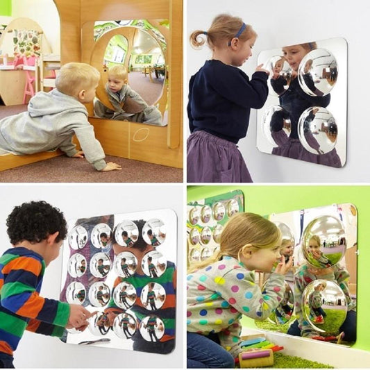 Large Dome Mirror Panel Set