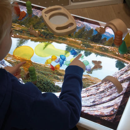 A2 Light Panel + Lake View Play Mat