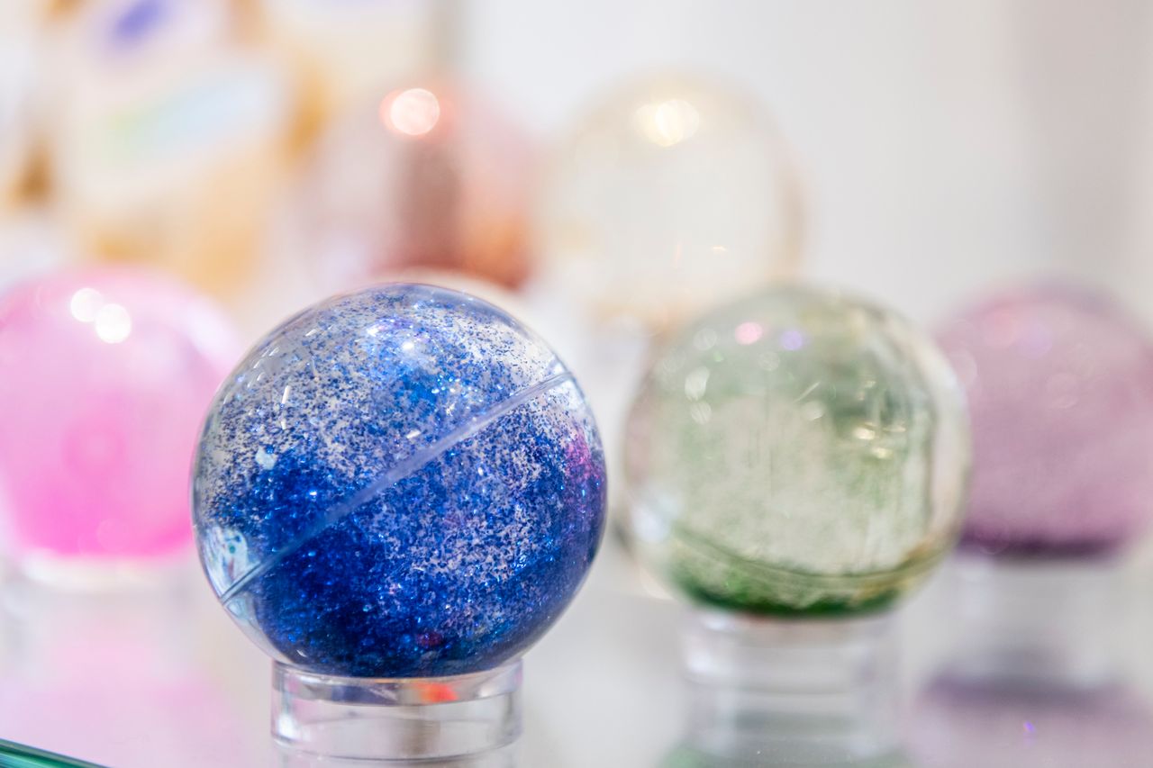 Sensory Rainbow Glitter Balls – Chequered Fox