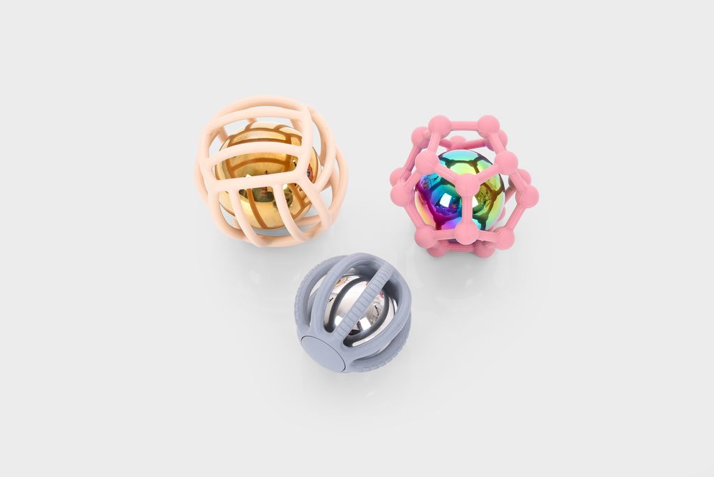 SiliSoft Sensory Steel Balls (Earth) - 6 piece set