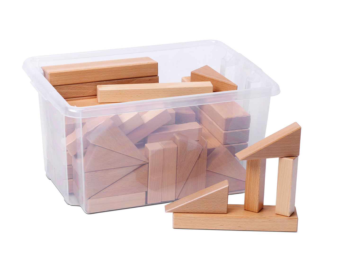 Triangle and Pillar Set (73 blocks)