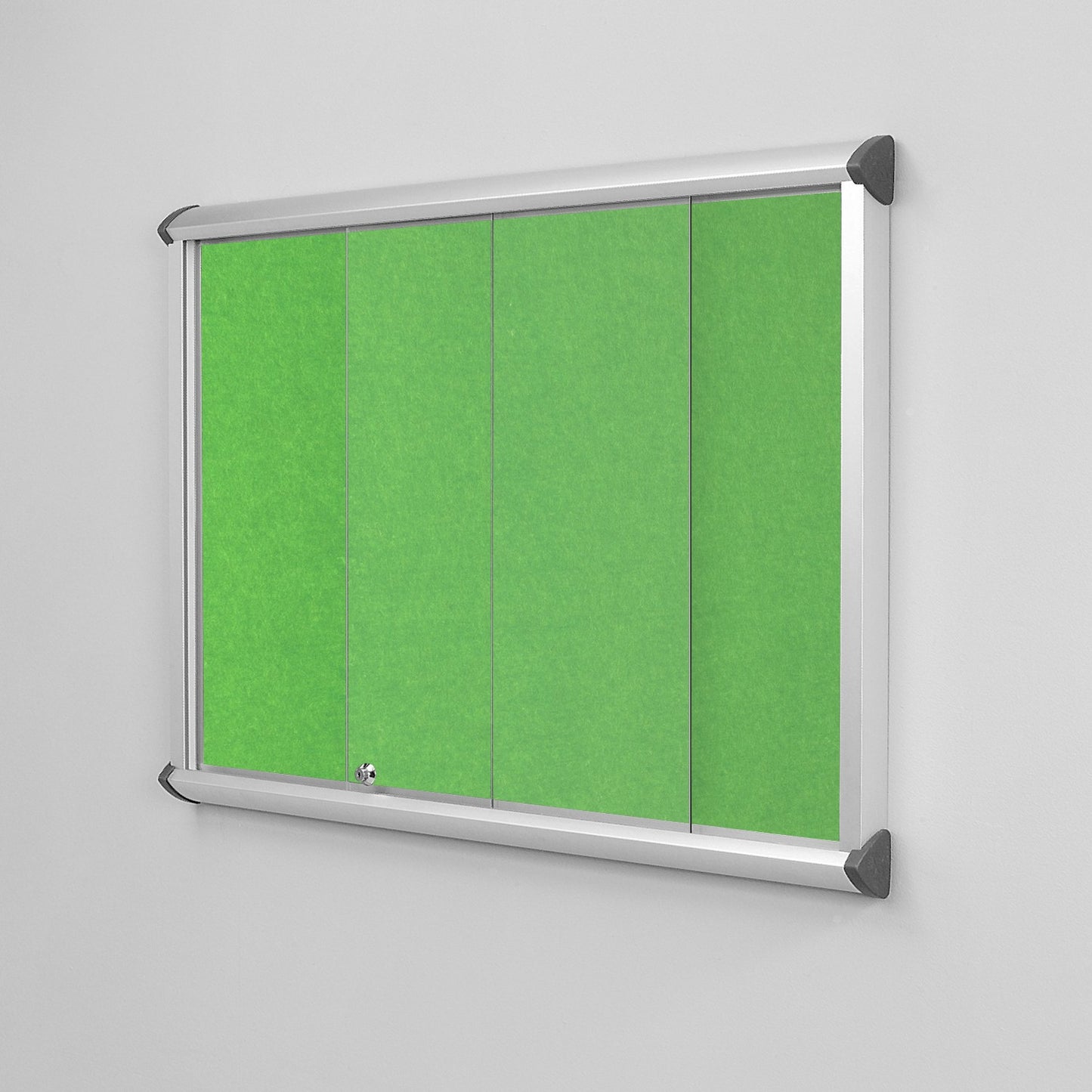 Shield Resist-a-Flame Showcase with Sliding Glass Doors (Aluminium Frame)