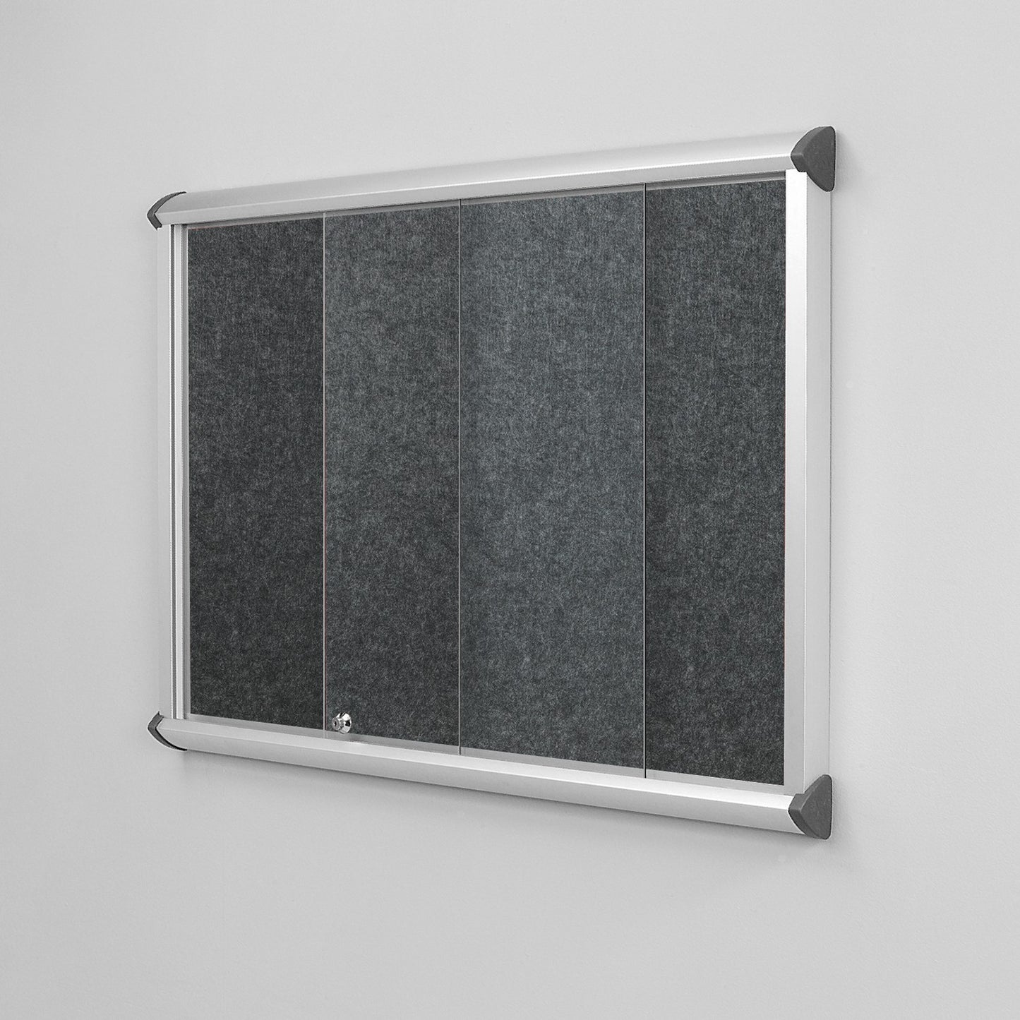 Shield Resist-a-Flame Showcase with Sliding Glass Doors (Aluminium Frame)