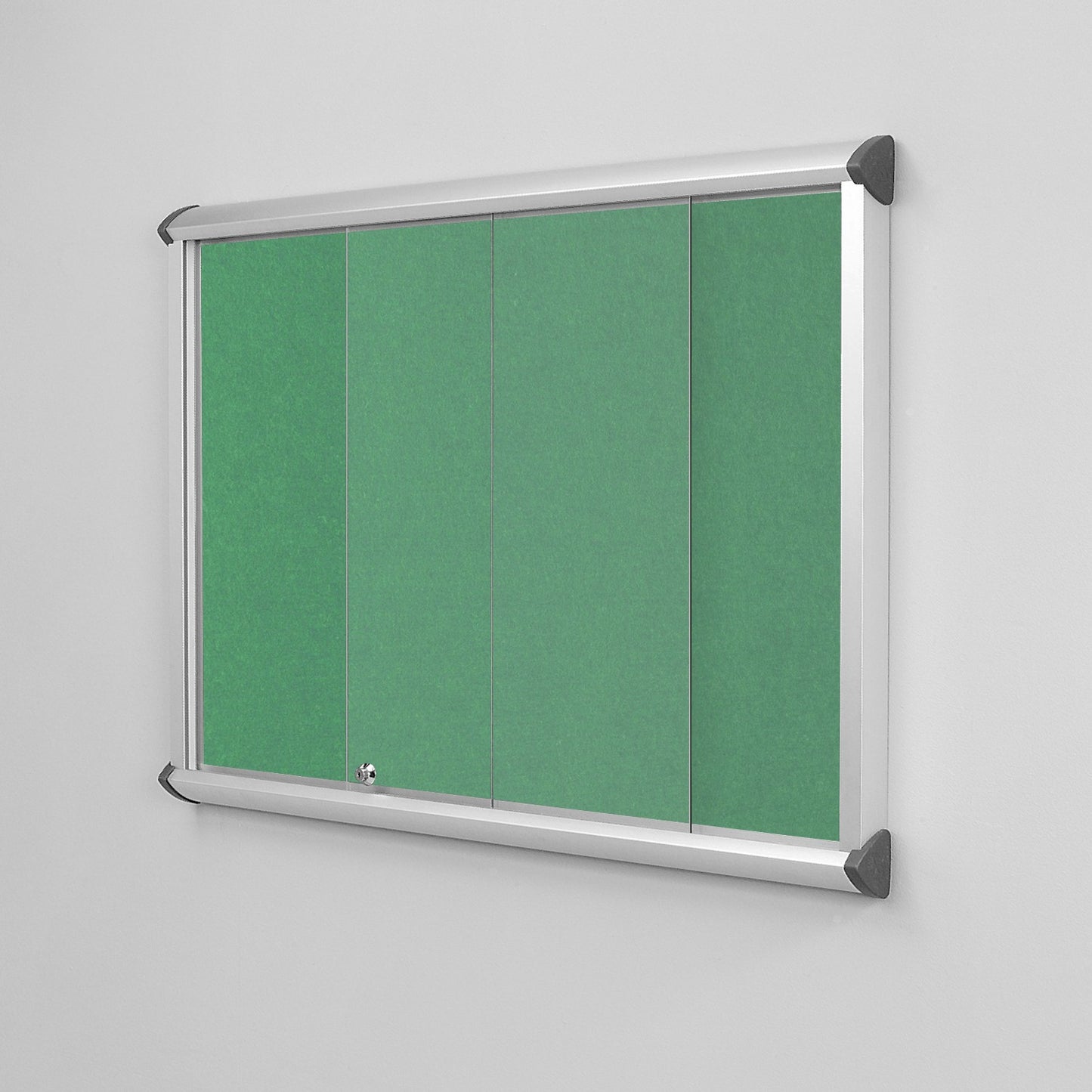 Shield Resist-a-Flame Showcase with Sliding Glass Doors (Aluminium Frame)