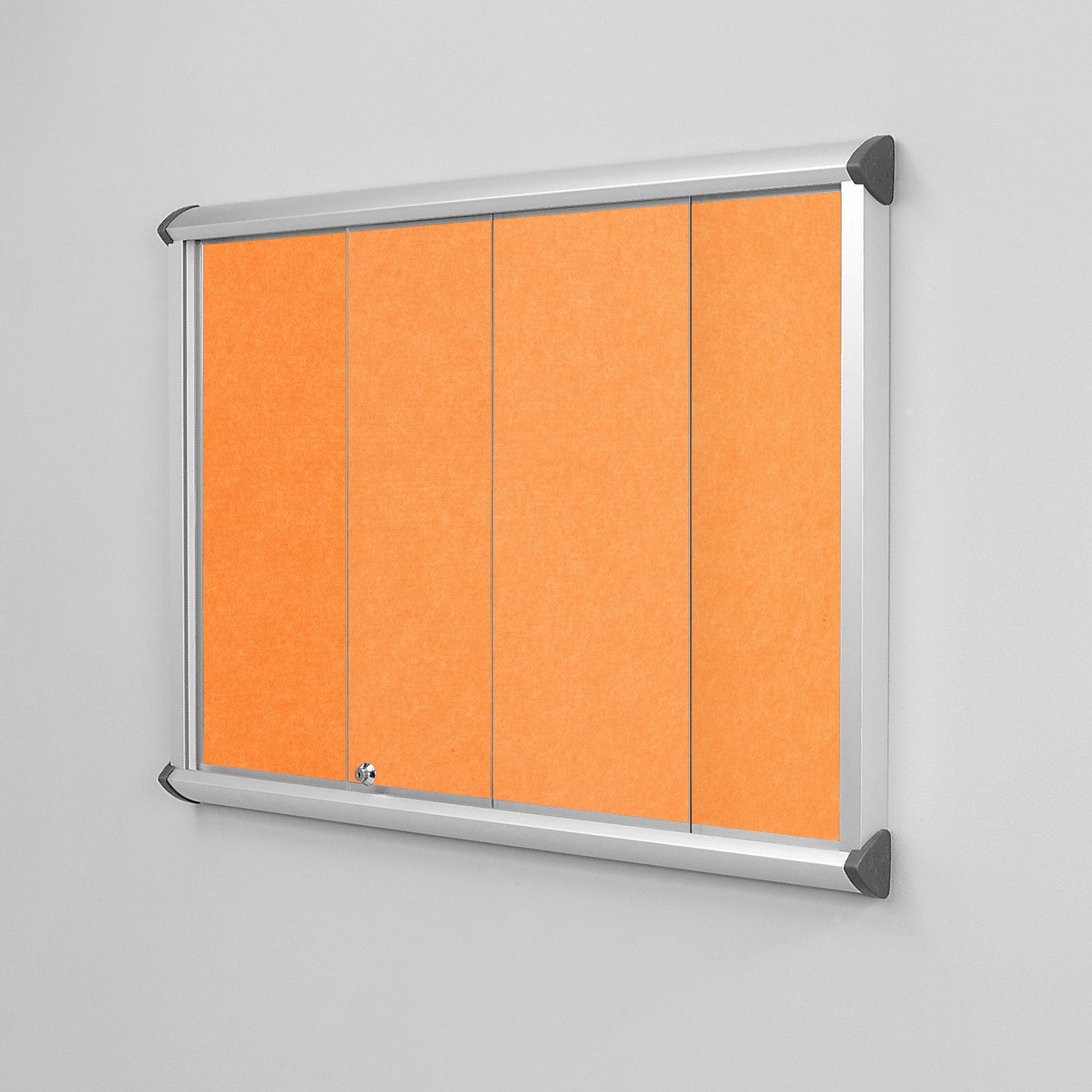 Shield Resist-a-Flame Showcase with Sliding Glass Doors (Aluminium Frame)
