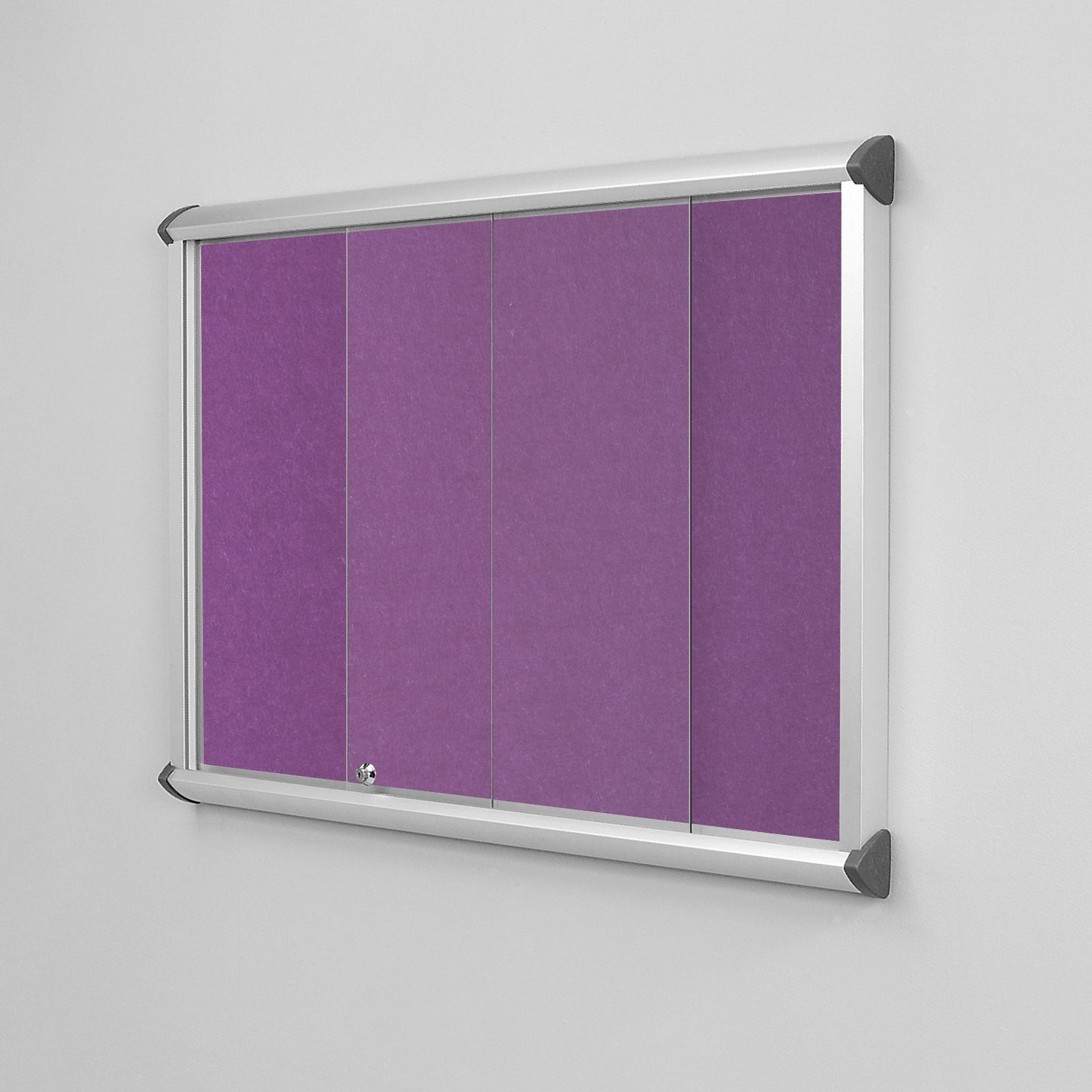 Shield Resist-a-Flame Showcase with Sliding Glass Doors (Aluminium Frame)