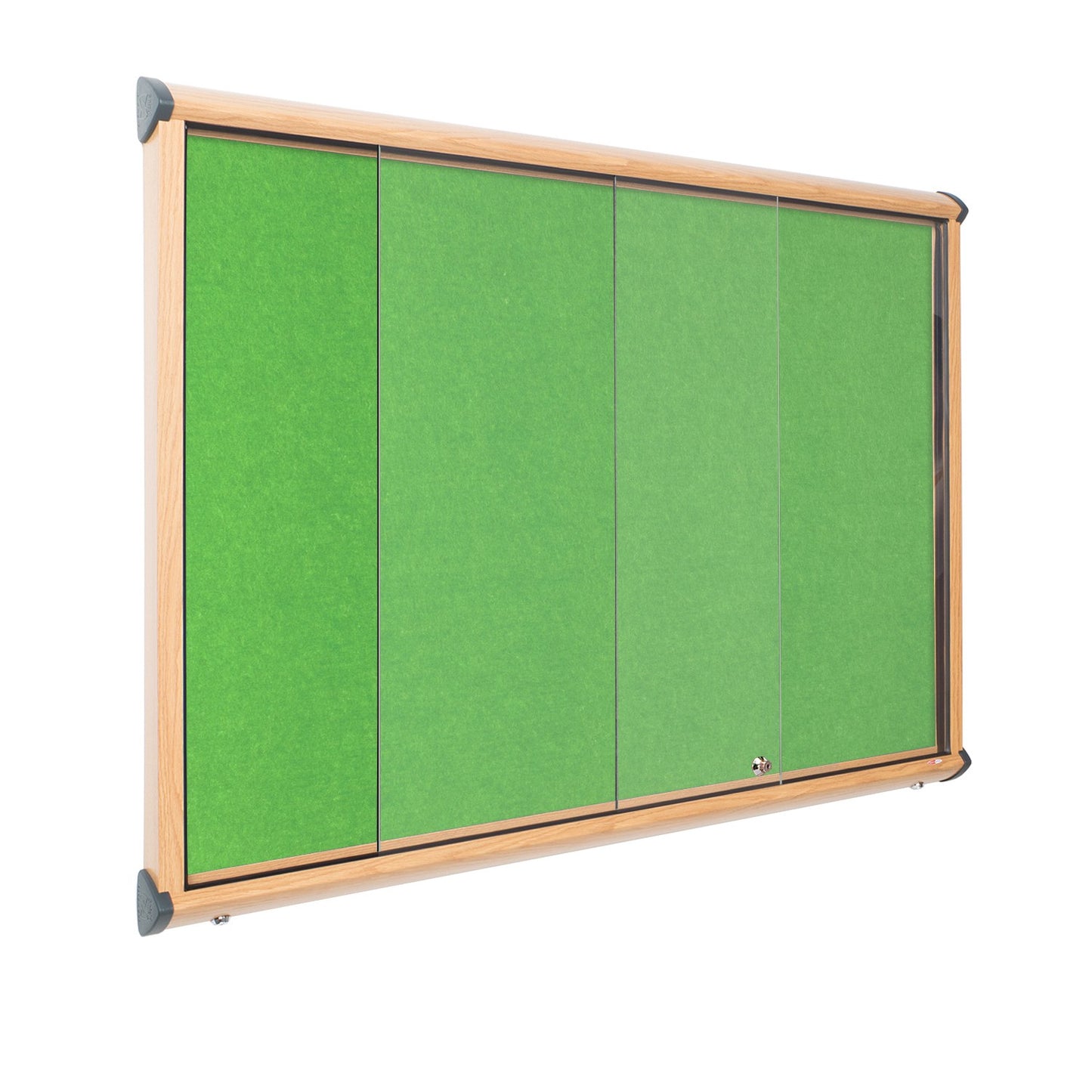 Shield Resist-a-Flame Showcase with Sliding Glass Doors (Wood Effect Frame)