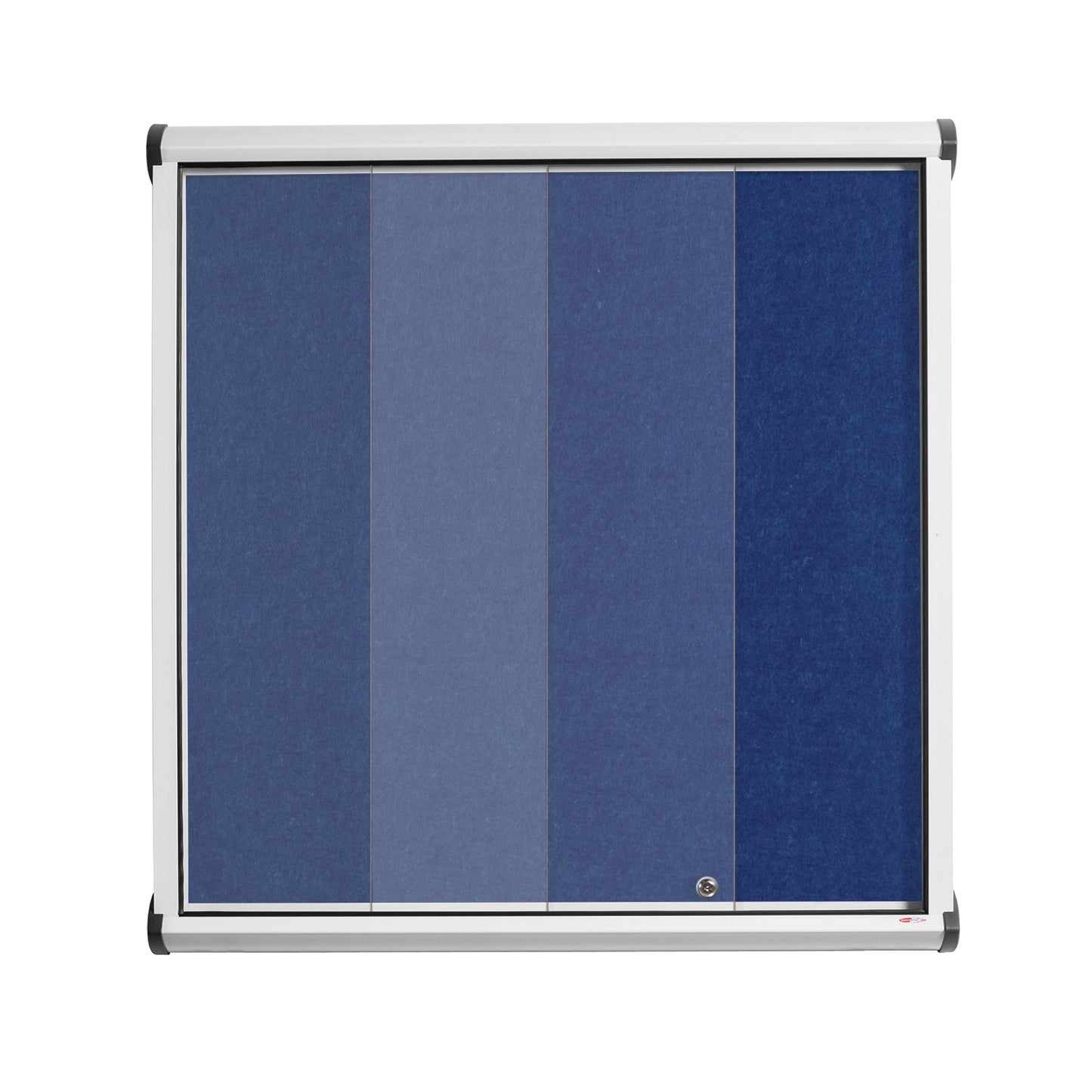 Shield Resist-a-Flame Showcase with Sliding Glass Doors (White Frame)