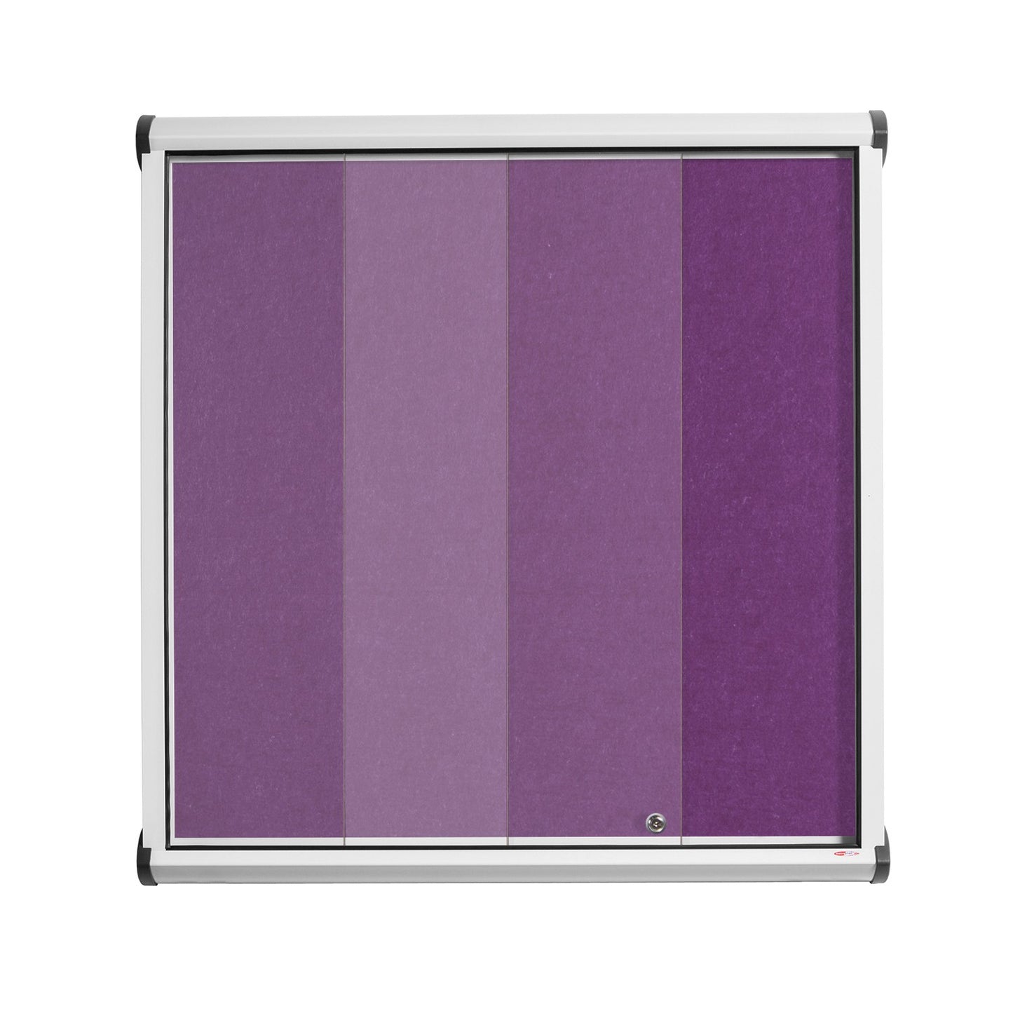 Shield Resist-a-Flame Showcase with Sliding Glass Doors (White Frame)