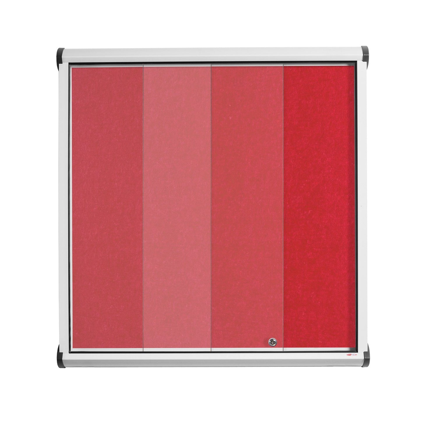 Shield Resist-a-Flame Showcase with Sliding Glass Doors (White Frame)