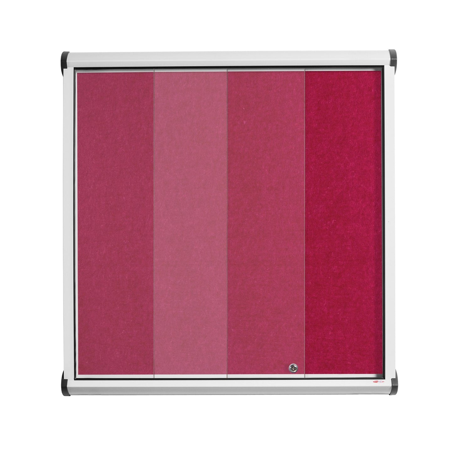 Shield Resist-a-Flame Showcase with Sliding Glass Doors (White Frame)