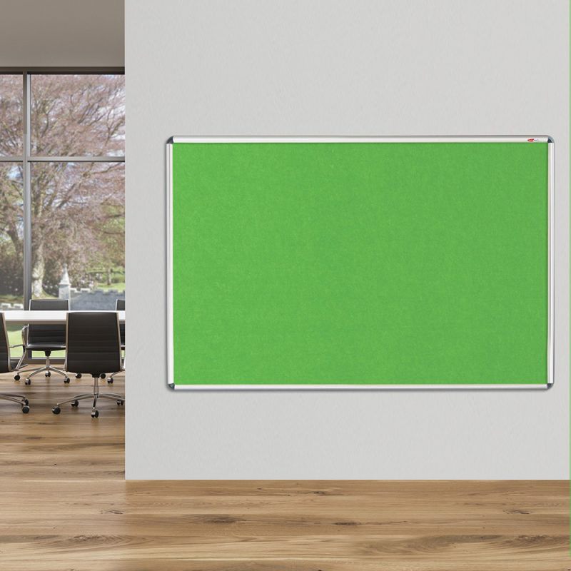 Shield Resist-a-Flame Eco-Colour Noticeboards (Aluminium frame)