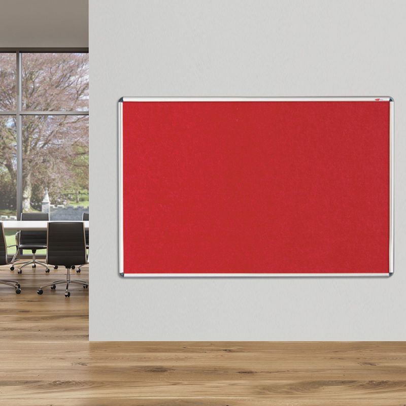 Shield Resist-a-Flame Eco-Colour Noticeboards (Aluminium frame)