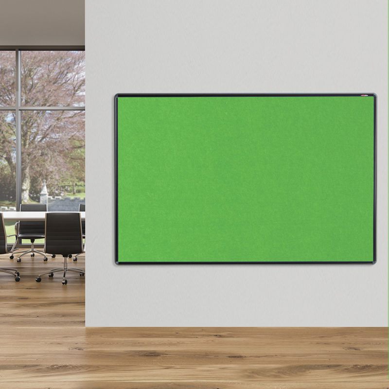 Shield Resist-a-Flame Eco-Colour Noticeboards (Black Frame)