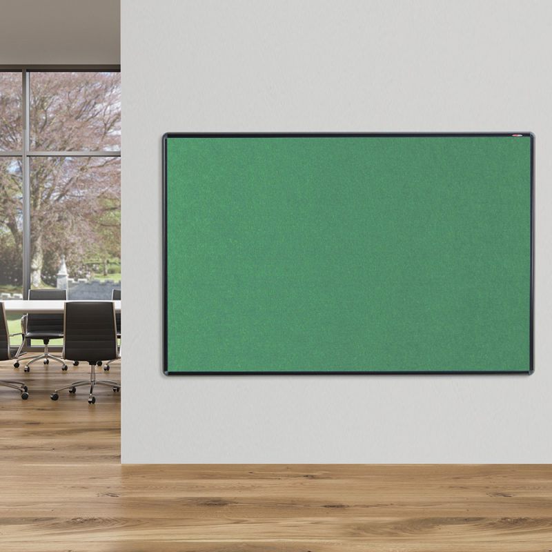 Shield Resist-a-Flame Eco-Colour Noticeboards (Black Frame)