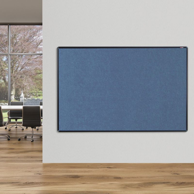 Shield Resist-a-Flame Eco-Colour Noticeboards (Black Frame)