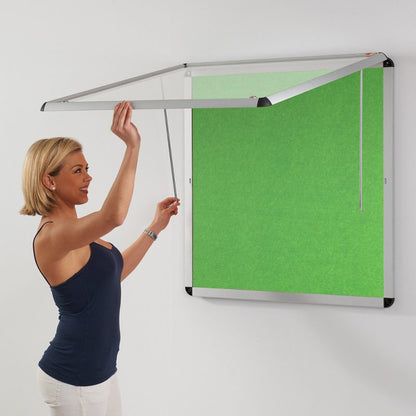 Shield Eco-Colour Corridor Tamperproof Satin Aluminium Frame