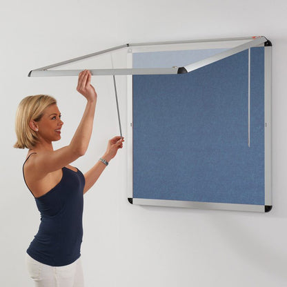 Shield Eco-Colour Corridor Tamperproof Satin Aluminium Frame