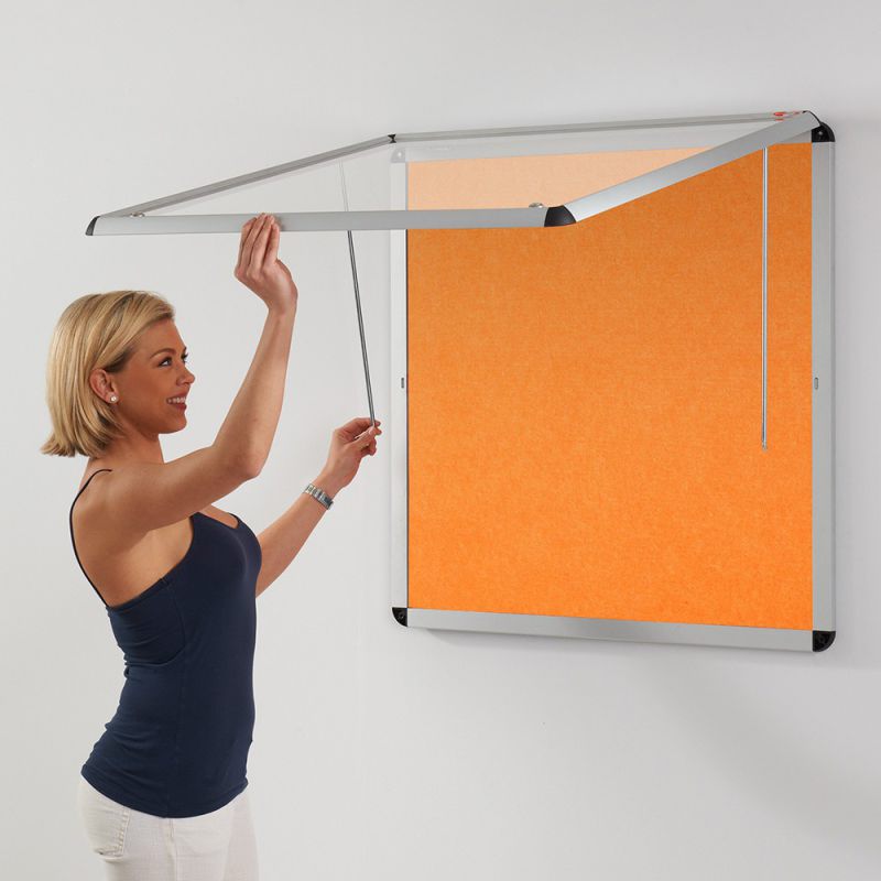 Shield Eco-Colour Corridor Tamperproof Satin Aluminium Frame