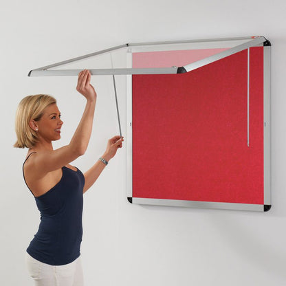 Shield Eco-Colour Corridor Tamperproof Satin Aluminium Frame