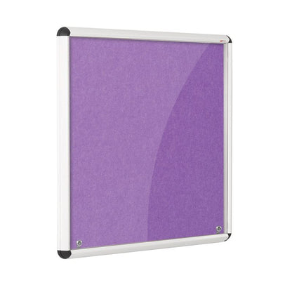 Shield Eco-Colour Corridor Tamperproof Satin Aluminium Frame