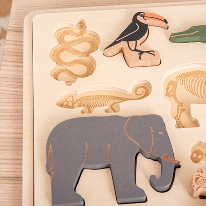 Safari Animal Layer Puzzle