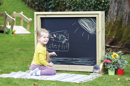 Millhouse Early Years Freestanding Chalkboard Panel