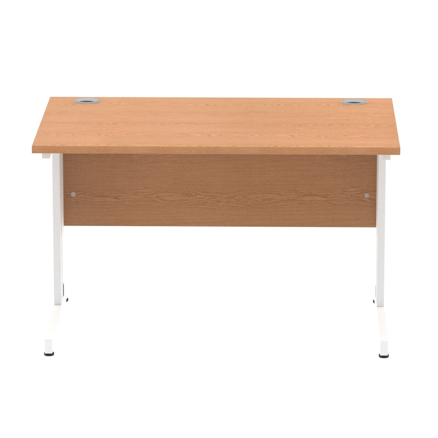 Impulse 1200mm Straight Desk Cable Managed Leg