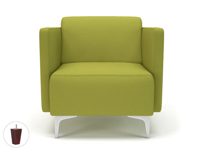 Napa Slim Arm 75cm Wide Armchair in Warwick Dolly Fabric