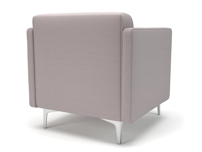 Napa Slim Arm 75cm Wide Armchair in Warwick Dolly Fabric
