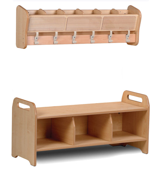 Millhouse Early Years Wall Mounted Cubby Set