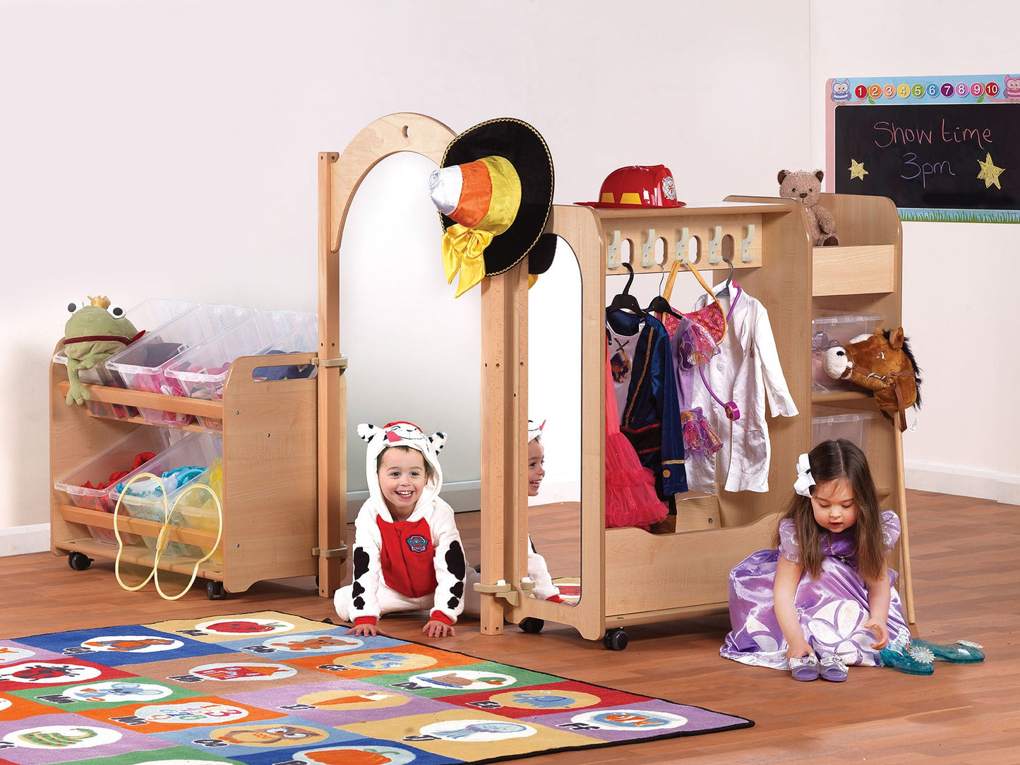 Millhouse Early Years Mini Preschool Dressing-Up Zone