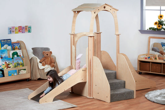Millhouse Early Years Play Pod Kinder Gym (with roof)